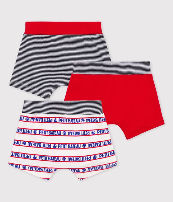 Confezione da 3 boxer bambino in cotone variante 1