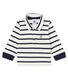 Polo rigata bebé maschio