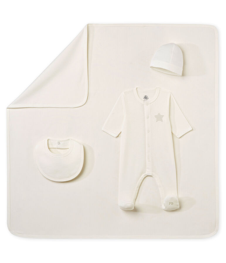 Cofanetto regalo 4 pezzi beb&egrave; unisex VARIANTE 1 CN