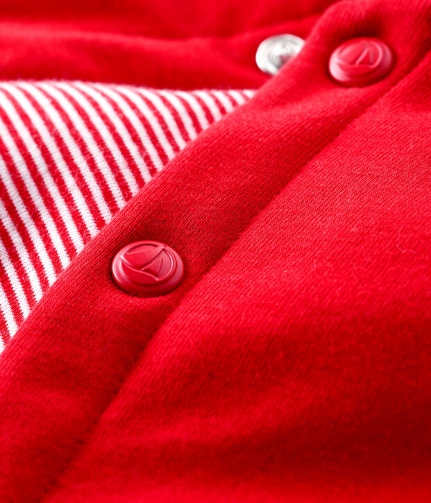 Mantellina beb&egrave; unisex rosso