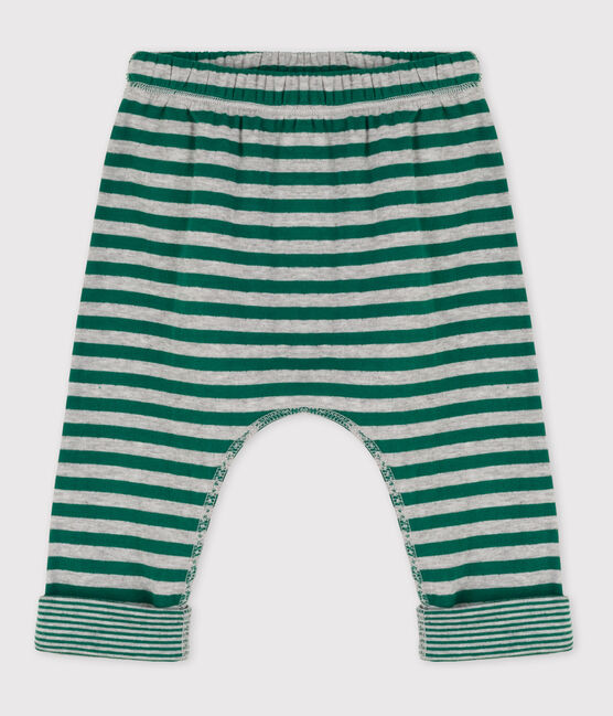 Pantaloni bebè a righe in tubique EVERGREEN/ FUMEE