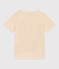 T-shirt  maniche corte in cotone bambino ecru AVALANCHE
