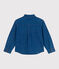Camicia di jeans tinta unita bambino. blu DENIM MOYEN