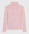 Dolcevita iconico in cotone donna rosa JOLI