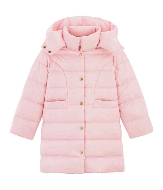 Piumino da bambina rosa