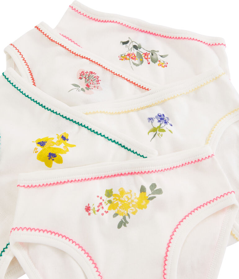 Confezione da 5 slip bambina variante 1