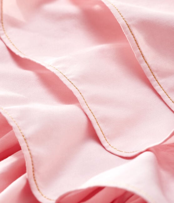 Vestito in raso bambina rosa MINOIS