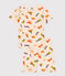 Pigiama short fantasia in cotone bambino bianco AVALANCHE/ MULTICO