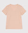 T-shirt LE DROIT in cotone con scollo a V Donna VINTAGE/ AVALANCHE
