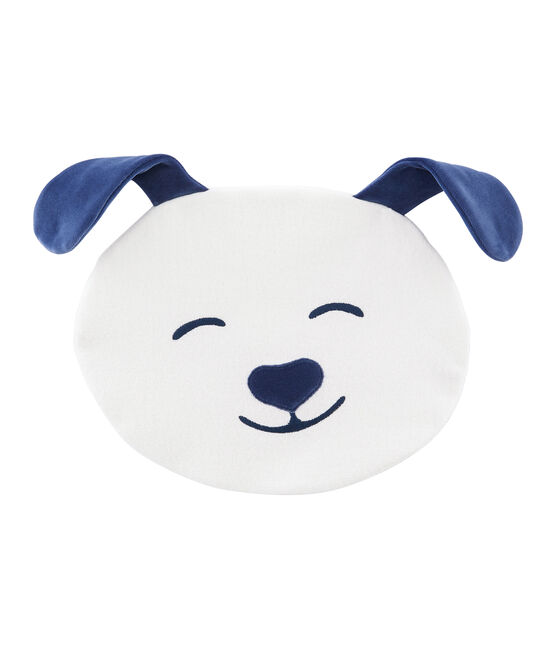 Riponi pigiama in spugna bouclette grattata bianco MARSHMALLOW/blu MEDIEVAL