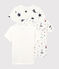 Confezione da 3 t-shirt manica corta fantasia feste da bambino variante 1