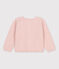 Cardigan in cotone bambina rosa SALINE