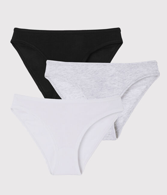 Confezione da 3 slip in cotone leggero Donna variante 1
