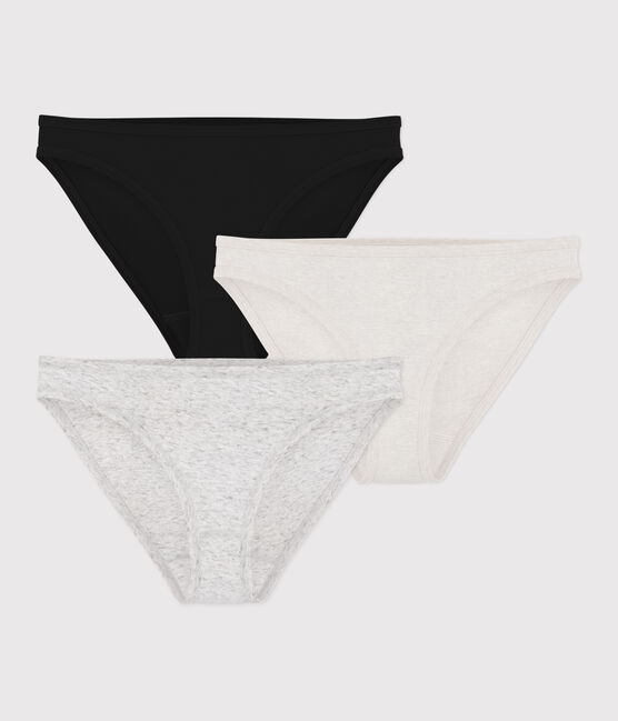 Confezione da 3 slip in cotone leggero Donna variante 1