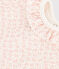 Body in cotone a manica corta e con colletto MARSHMALLOW/ PANTY