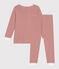 Pigiama rigato bambino in cotone FAMEUX/ MARSHMALLOW
