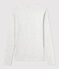 T-shirt L'ICONIQUE girocollo in cotone Donna grigio BELUGA CHINE