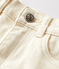 Short in denim bambina ecru AVALANCHE
