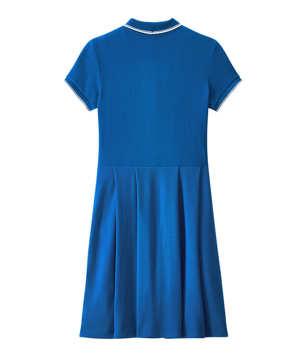 Abito ultra femminile a maniche corte blu