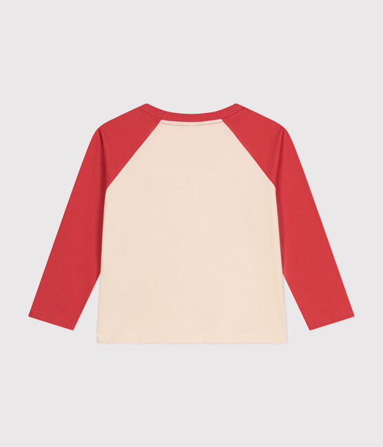 T-shirt a maniche lunghe in cotone bambino  AVALANCHE/ OURSIN