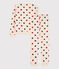 Pigiama cuore donna in cotone. bianco AVALANCHE/ MULTICO