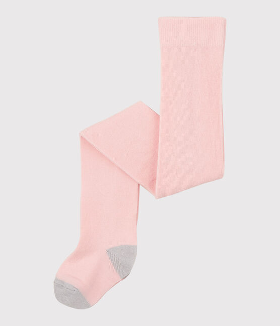 Collant in jersey bambina rosa MINOIS/ ARGENT