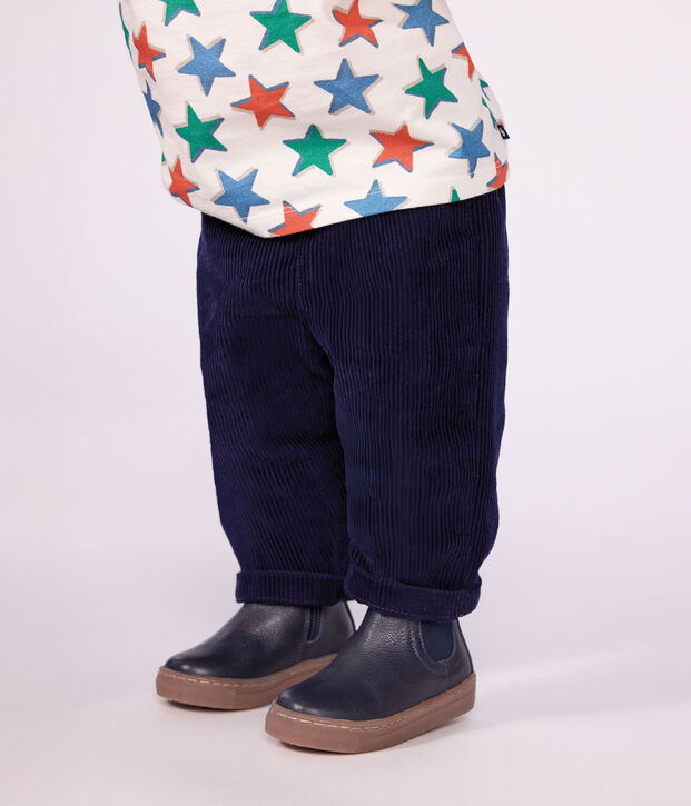 Pantaloni da jogging unisex per neonato in cotone tinta unita SOIR