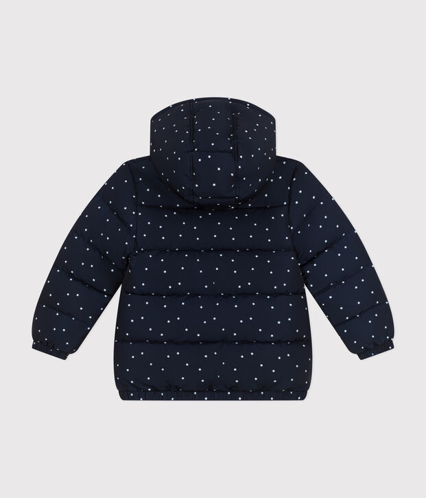 Piumino bambino unisex blu/ecru