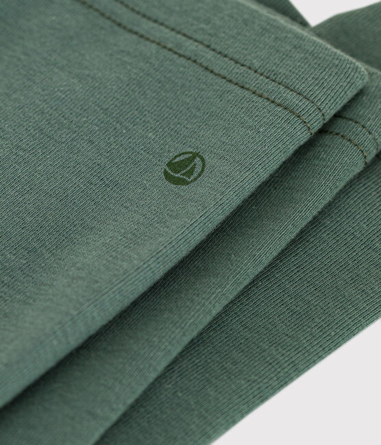 Leggings in cotone per bebè verde CROCO