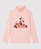 Sottogiacca in cotone bambina rosa MINOIS