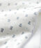 Sacco nanna bebè a costine bianco MARSHMALLOW/grigio GRIS/ MULTICO