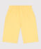Bermuda corti in cotone bambino giallo ORGE