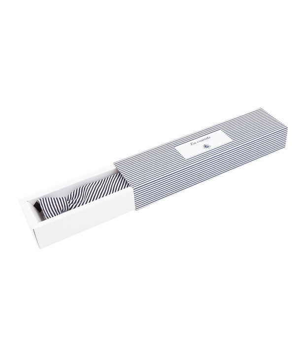 Cravatta bambino blu/bianco