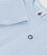 T-shirt a maniche lunghe in cotone a righe neonato