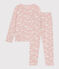 Pigiama bambino fantasia nuvole in cotone SALINE/ MARSHMALLOW