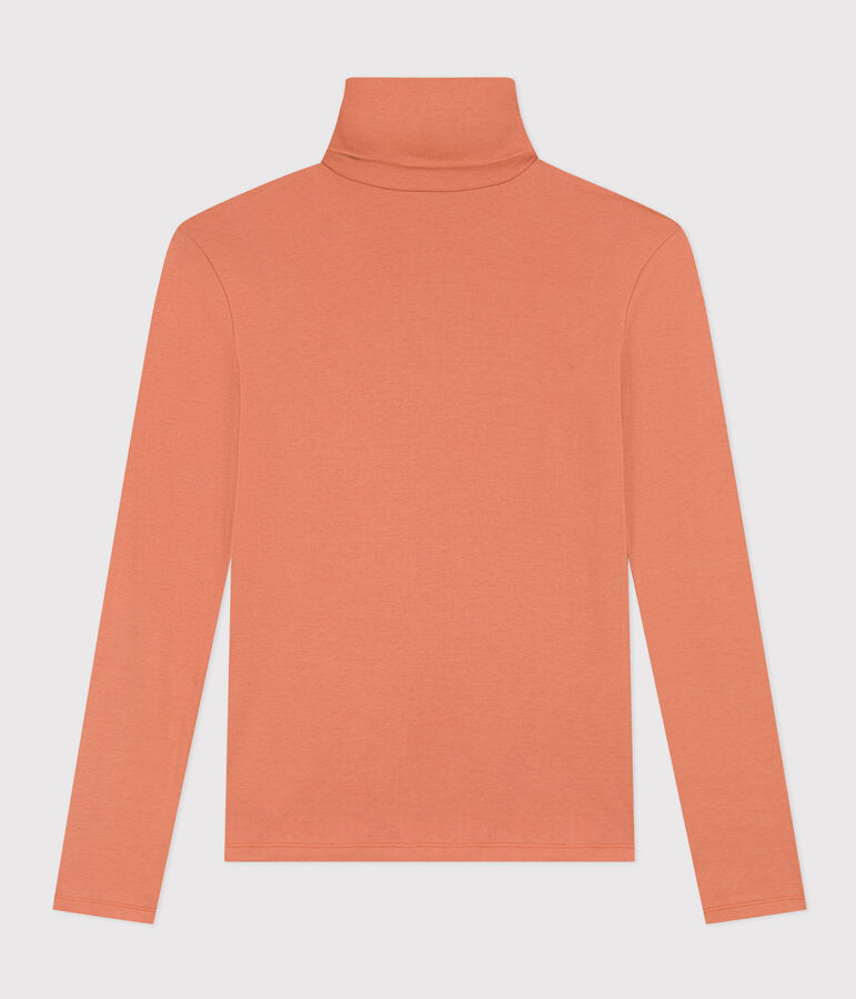 T-shirt dolcevita L'ICONIQUE in cotone Donna rosa