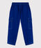 Pantaloni cargo bambina / bambino in twill blu NEWBLEU