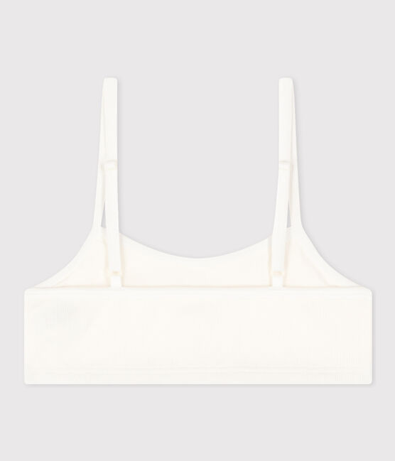 Brassière donna in cotone elastam bianco MARSHMALLOW