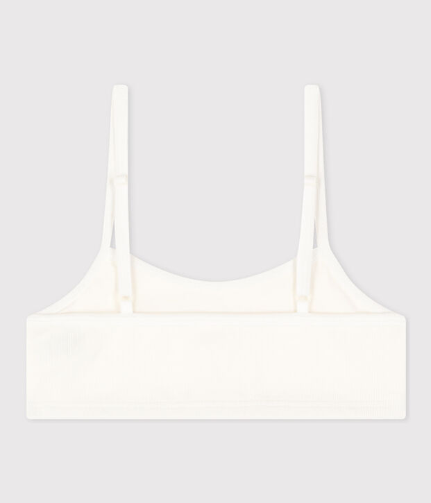 Brassi&egrave;re donna in cotone elastam bianco