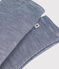 Leggings millerighe in lana e cotone blu MEDIEVAL/bianco MARSHMALLOW