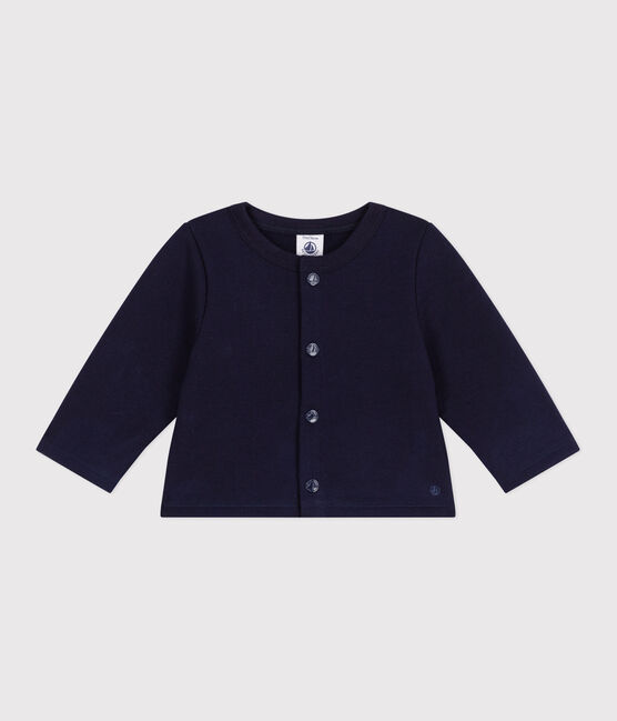 Cardigan in cotone tinta unita neonato SOIR