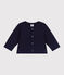 Cardigan in cotone tinta unita neonato SOIR