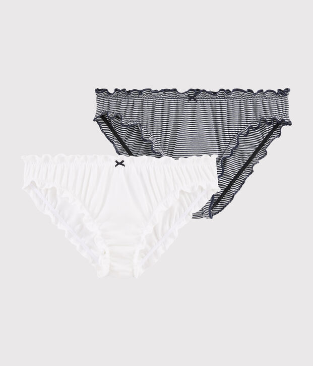 Confezione da 2 slip Donna multicolore