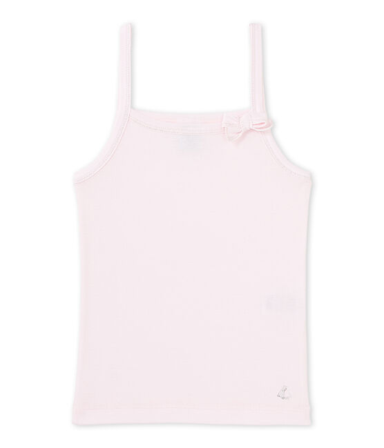 Canotta bambina rosa Vienne