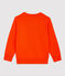 Felpa in molleton bambino arancione CAROTTE