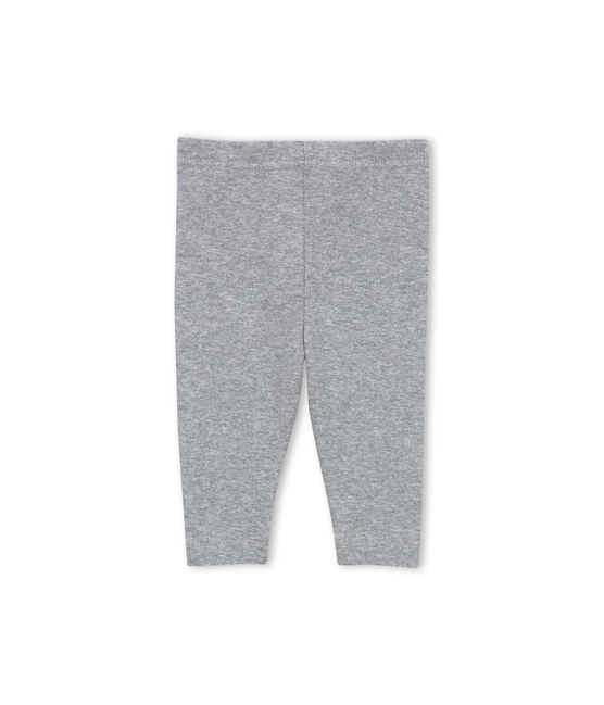 Leggings bebé bambina tinta unita grigio SUBWAY CHINE