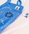 Confezione da 2 canottiere con spalline bandana bambina in cotone biologico variante 1