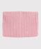 Snood in maglia foderata in pile bambino rosa CHARME