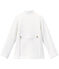 Cappotto bambina in tubique matelassé bianco MARSHMALLOW