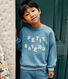 Maglia in tessuto felpato bambina/bambino